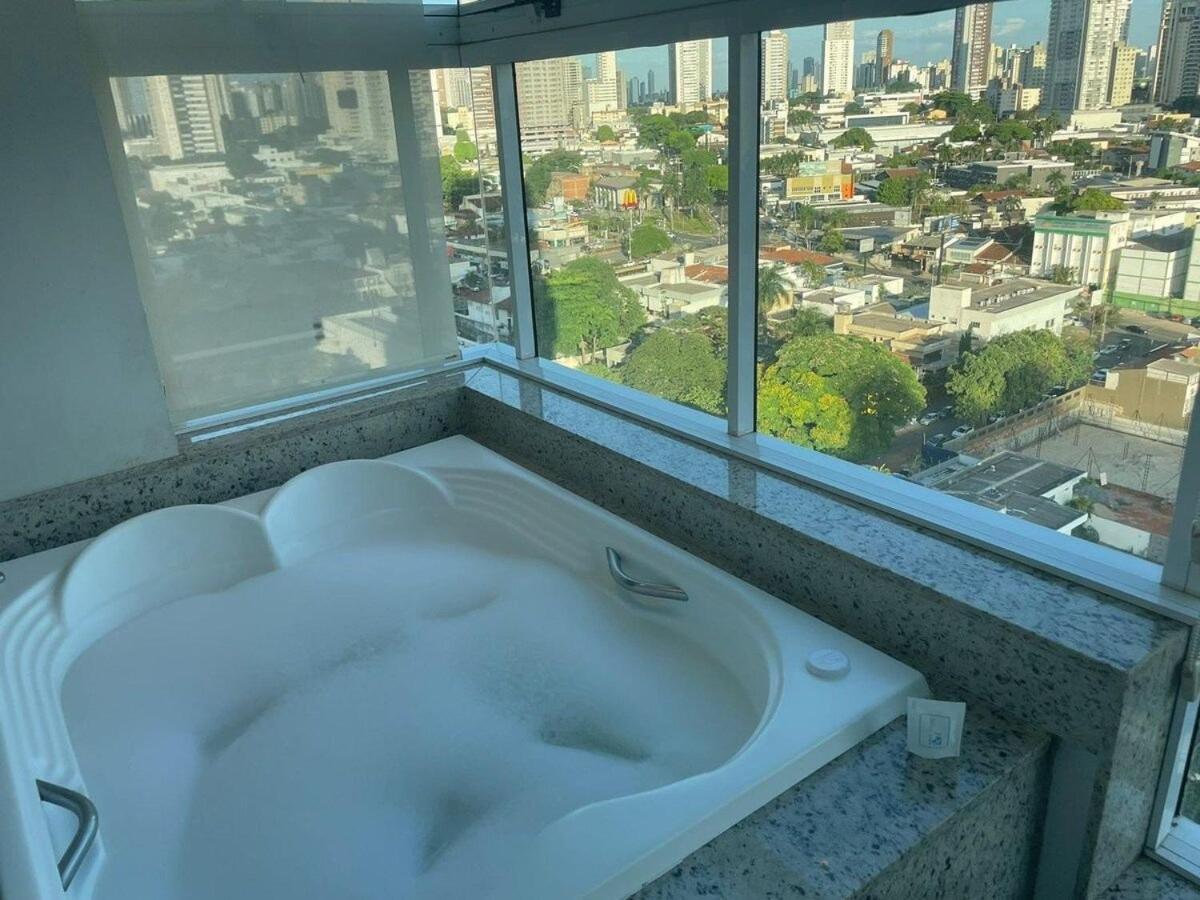 1 Qts.| 2 Hosp. | Jacuzzi Na Varanda | Linda Vista Гоянія Екстер'єр фото