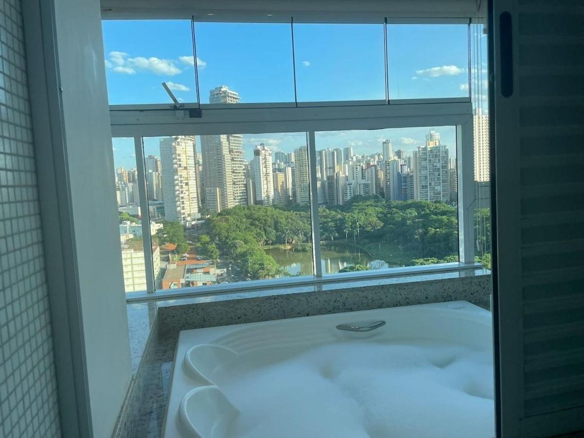 1 Qts.| 2 Hosp. | Jacuzzi Na Varanda | Linda Vista Гоянія Екстер'єр фото