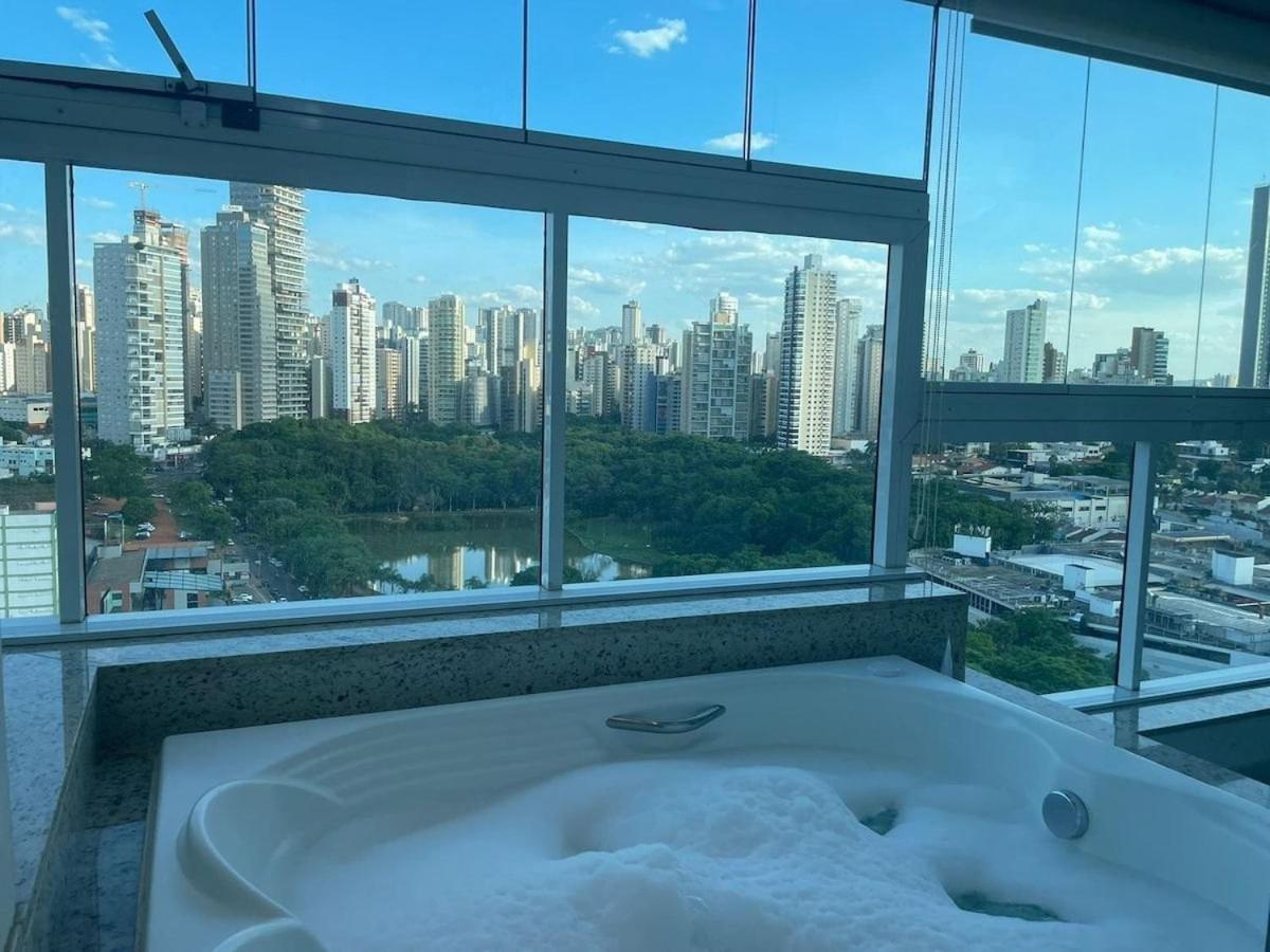 1 Qts.| 2 Hosp. | Jacuzzi Na Varanda | Linda Vista Гоянія Екстер'єр фото
