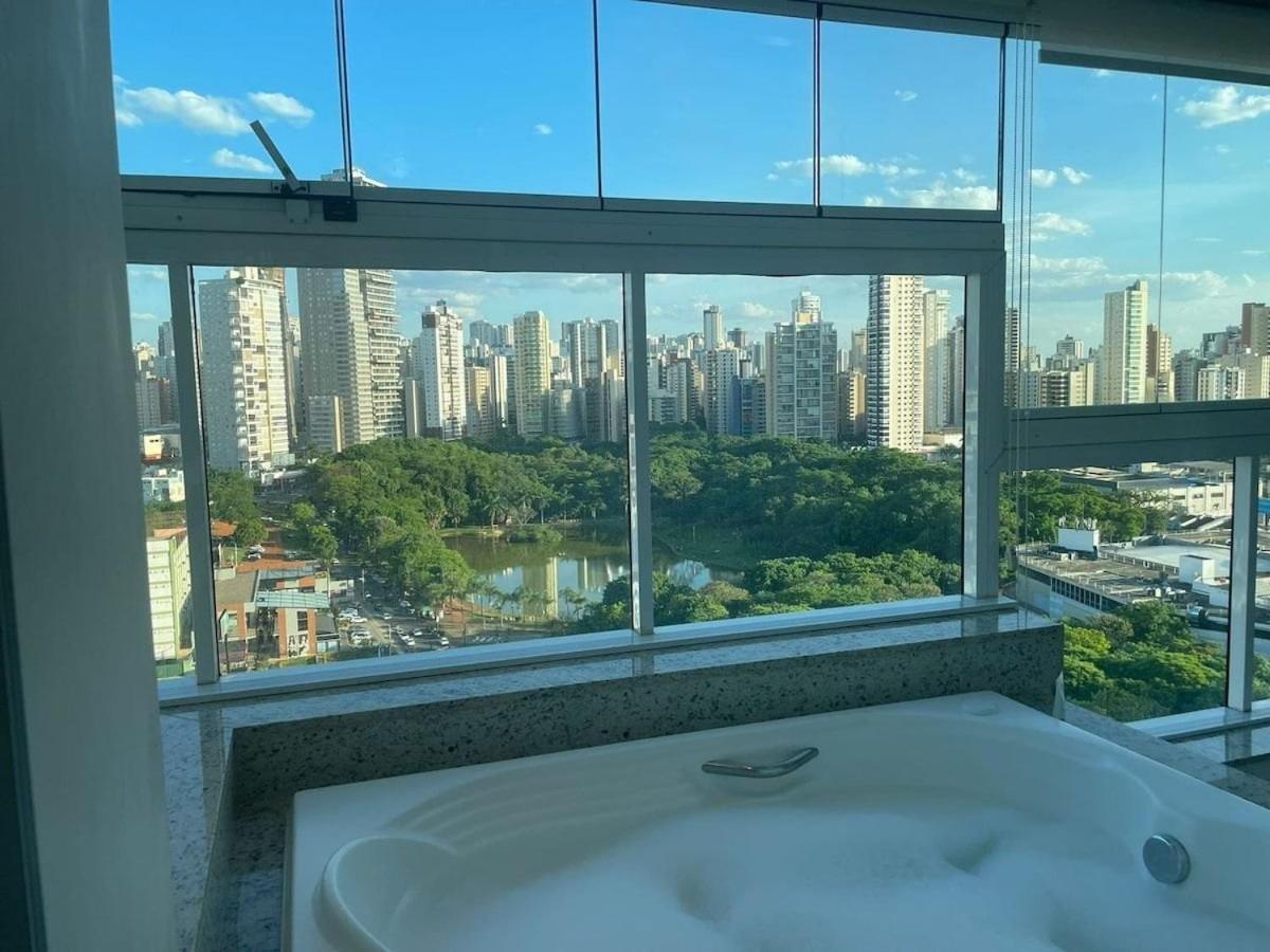 1 Qts.| 2 Hosp. | Jacuzzi Na Varanda | Linda Vista Гоянія Екстер'єр фото